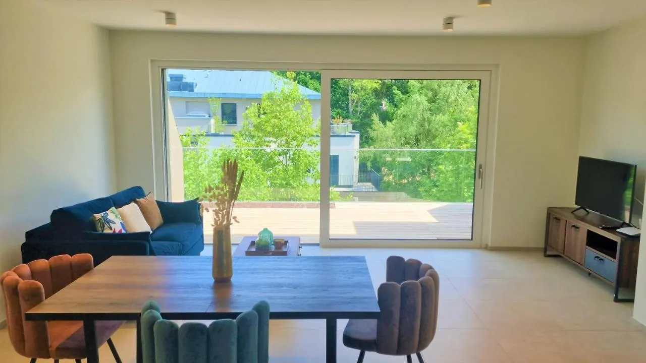 Penthouse Luxurious Central Flat With Parking Daire Lüksemburg